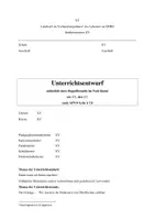 Vorschau - Stundenentwürfe - Unterrichtsentwurf Frottage - Seite 1