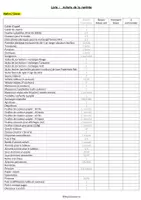 Aperçu - Outils du professeur - Tableau Organisation Commandes en Elementaire de Rentrée - Page de couverture