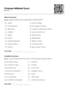 Aperçu - Feuilles d'exercices - Christoph Willibald Gluck - Page de couverture