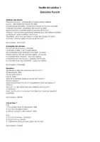 Aperçu - Feuilles d'exercices - Giacomo Puccini - Page 3