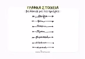 Προεπισκόπηση - Clipart / Γραφήματα - Πακέτο υλικού με γραφικά στοιχεία για τις ημέρες - Σελίδα 2