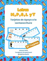 Vista previa - Tarjetas / Manipulativos - Letras M, P, S, L y T: Tarjetas de Apoyo a la Lectoescritura - Portada