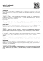 Aperçu - Feuilles d'exercices - Peter Tchaïkovski - Page 1