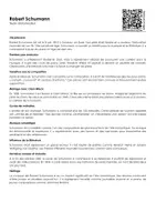Aperçu - Feuilles d'exercices - Robert Schumann - Page de couverture