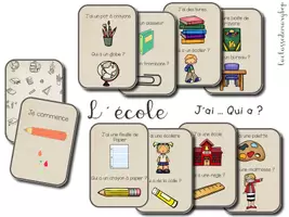 Aperçu - Jeux - J´ai ... Qui a ? La rentrée - Page de couverture