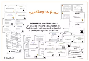 Vorschau - Fördermaterial/Inklusion - Reading is fun! Aufgaben zur individuellen Lektürearbeit - Deckblatt