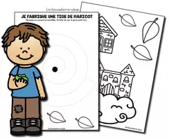 Aperçu - Fiches - Jack et le haricot magique - Bricolage - Page de couverture