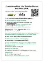 Vorschau - Arbeitsblätter - Fragen zum Film - Der Frische-Fische-Fischen-Check - Seite 3