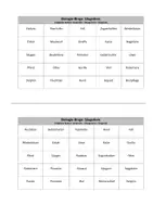 Vorschau - Interaktives Material - Biologie-Bingo: Säugetiere - Seite 1