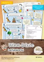 Vorschau - Stundenentwürfe - Lektürekartei WinnDixie - Deckblatt