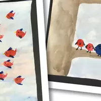 Vorschau - Stundenentwürfe - Der Vogelschwarm - Unterrichtsidee - Deckblatt
