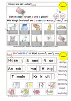 Vorschau - Arbeitsblätter - "Deutsch mit Spaß", Ak. Diff: Oo - langer/kurzer Vokal - Seite 2