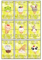 Vorschau - Spiele - Lesespiel tierisches Eis - ab 2. Klasse - Seite 1
