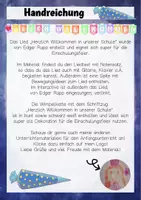 Vorschau - Anderer Materialtyp - Lied zur Einschulung: Herzlich Willkommen in unserer Schule - Seite 1