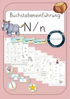 Vorschau - Stundenentwürfe - Buchstabeneinführung Konsonanten - XXL Paket - Seite 1