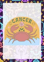 Aperçu - Feuilles d'exercices - Votre horoscope est-il Cancer? Anglais. - Page de couverture