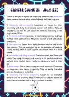Aperçu - Feuilles d'exercices - Votre horoscope est-il Cancer? Anglais. - Page 2