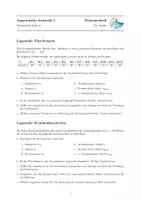 Vorschau - Arbeitsblätter - Lagemaße WiWi-Anwendungen Excel - Seite 1