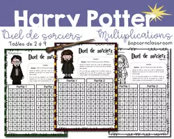 Aperçu - Jeux - Duel de sorciers Multiplications - Page de couverture