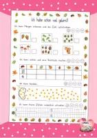 Vorschau - Arbeitsblätter - Portfolio: Lernfortschritt Mathe Herbst - Deckblatt