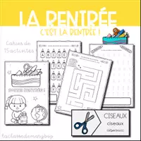 Aperçu - Feuilles d'exercices - C´est la rentrée ! - Page de couverture