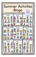 Aperçu - Jeux - Summer Activities - Bingo - Page de couverture