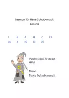 Vorschau - Arbeitsblätter - Lesespur Hexenhaus differenziert Klasse 1 und 2 - Seite 3