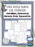 Vorschau - Arbeitsblätter - Geometrie (Wiederholung von 7 Bereichen) - Deckblatt
