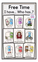 Aperçu - Jeux - Free Time (Hobbies) - I have... Who has..? Game - Page de couverture