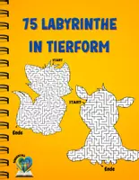 Vorschau - Mal- und Bastelvorlagen - Tierspaß-Labyrinthe: 75 abwechslungsreiche Labyrinth-Rätsel - Deckblatt