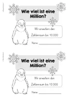 Vorschau - Unterrichtsreihen - Wie viel ist eine Million? - Zahlenraum bis 10000 - Klasse 4 - Stationenlernen & Übungsheft - Seite 3