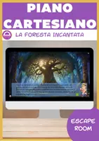 anteprima - Esercizi - Piano cartesiano escape room digitale - Pagina di copertina