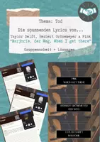 Vorschau - Arbeitsblätter - Philosophieren mit Musik: Tod und Trauer - Deckblatt