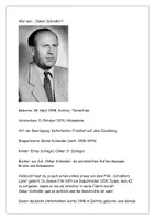 Vorschau - Arbeitsblätter - Wer war... Oskar Schindler? Text Fragen Lösung überarbeitet - Seite 1