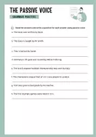 Vorschau - Arbeitsblätter - The passive voice - Seite 1