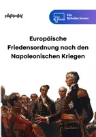 Vorschau - Arbeitsblätter - Lernheft "Europäische Friedensordnung nach den Napoleonischen Kriegen" - Deckblatt