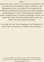 Vorschau - Mal- und Bastelvorlagen - Detektivausweis für Rätselkarten (Zusatzmaterial) - Seite 2