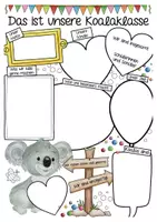 Vorschau - Arbeitsblätter - Koalaklasse Unsere Klasse vorstellen - Seite 2