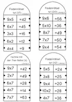 Vorschau - Spiele - Rechenrätsel zum Thema 1x1 Mathe (kostenlose Vorschau) - Seite 2