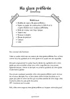 Aperçu - Matériel pour travaux manuels / dessin - Projet artistique d´été -Ma glace préférée - Page 1