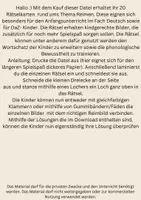 Vorschau - Spiele - 20 Rätselkarten Reime zuordnen (Anfangsunterricht, DaZ,...) - Seite 1