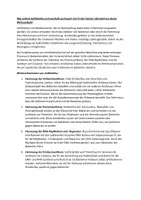 Vorschau - Arbeitsblätter - Wie wirken Antibiotika und weshalb verringert sich in den letzten Jahrzehnten deren Wirksamkeit? - Seite 1