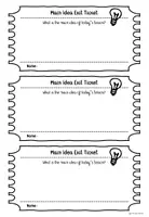 Vorschau - Arbeitsblätter - Exit Tickets Englisch (Reflexionskarten) - Seite 2