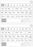 Vorschau - Arbeitsblätter - Mein erstes Leseheft - Teil 2 (Bilder, Buchstaben, Silben, Wörter und Sätze) - Seite 3