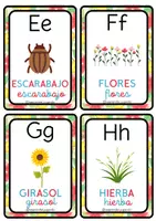 Vista previa - Tarjetas / Manipulativos - Pack Abecedario Estaciones - página 3