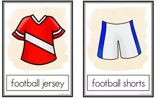 Aperçu - Cartes / Images - Football Flashcards - Page 3