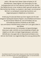 Vorschau - Spiele - XXL Materialpaket 140 Rätselkarten Fach Deutsch (Anfangsunterricht, DaZ, Wortschatz) - Seite 2