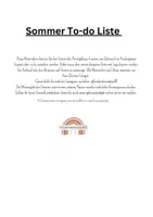 Vorschau - Mal- und Bastelvorlagen - Sommer To-do Liste - Aktivitäten für die Sommerzeit - Seite 2