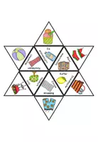 Vorschau - Spiele - Legestern Wortschatz Sommer DaF DaZ A1 A2 - Seite 2
