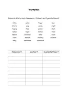 Vorschau - Arbeitsblätter - Wortarten bestimmen - Seite 2
